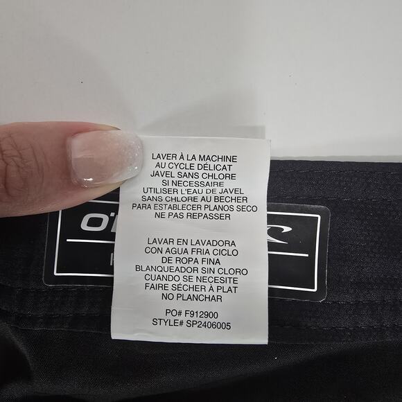 O'Neill Hyperfreak Board Shorts Juniors Women's Size 11 Black Surf Beach Stretch - Picture 9 of 9